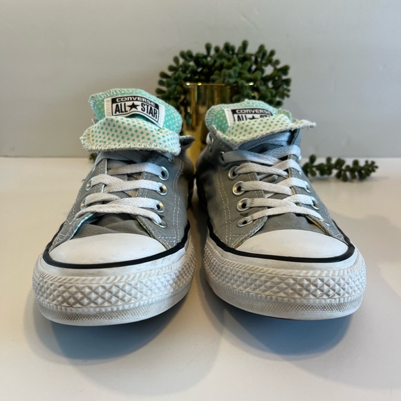 Converse CTAS Women’s Gray Double Tongue Low Top Sneakers size 8. - Picture 4 of 9
